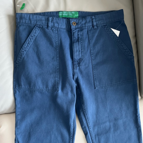 NWT - United Colors of Benetton Men’s Cotton Chino - US Size 36/EU Size 52 - Picture 3 of 10